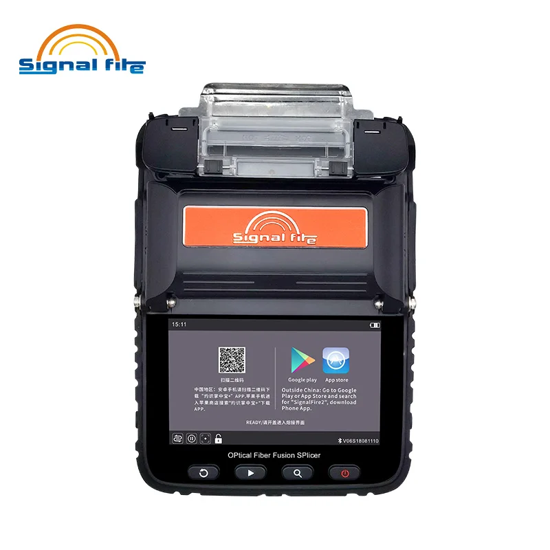 

Signalfire New Arrival AI-6C SM MM Automatic FTTH Fiber Optic Splicing Machine Optical Fiber Fusion Splicer Welding Machine