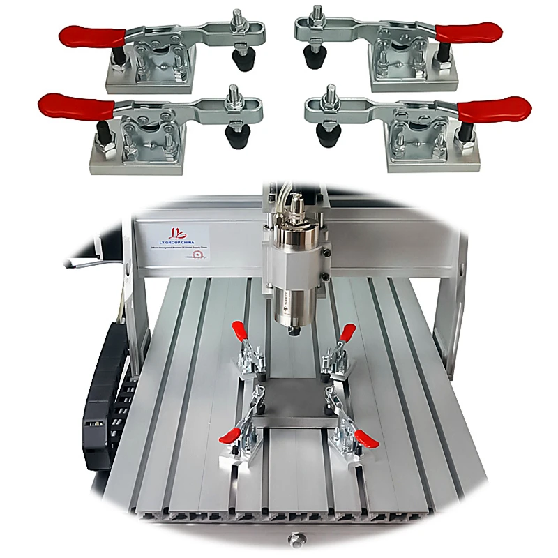 cnc router 2.2KW  4 axis 8060 USB port cnc engraver engraving wood carving router  PCB milling machine mach3
