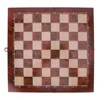 Free Shipping 29x29cm 3 in 1 Chess Chekers Backgammon Developing Strategic Thinking Foldable Chess Board Best Gifts Family Games 4