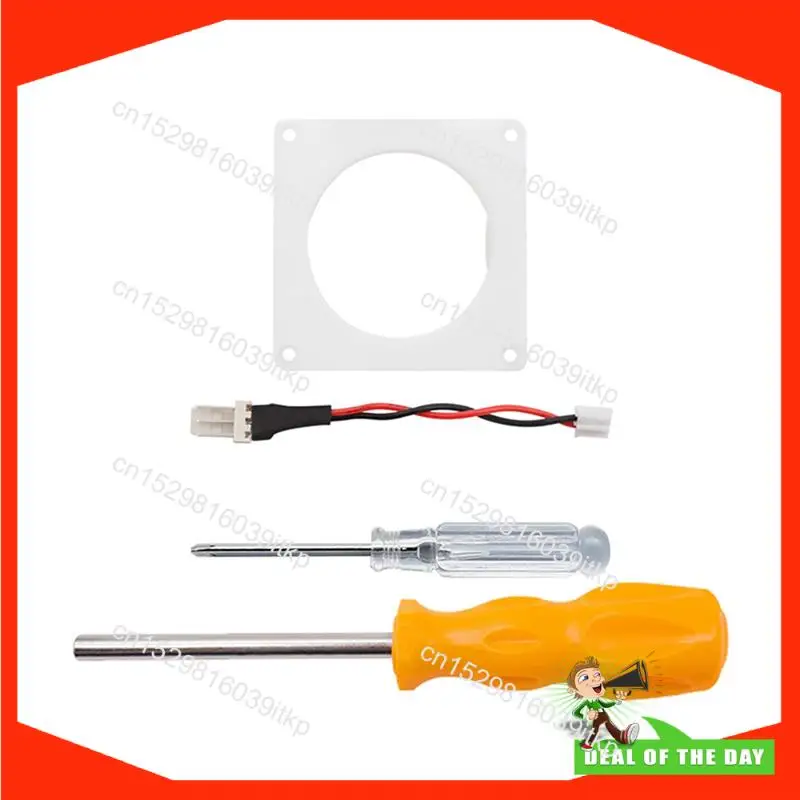 닌텐도 게임큐브용 40mm 노크투아 팬용 8월 팬 브래킷 모드 3D 프린트 프레임..