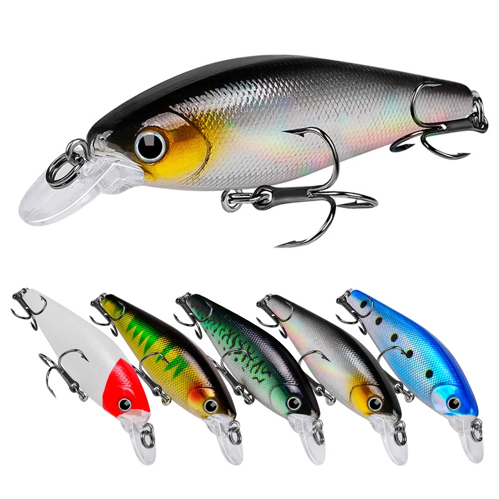 1 Adet Minnow Bal k l k Lures 9cm 10 5g Crankbait Wobblers Levrek 3D 
