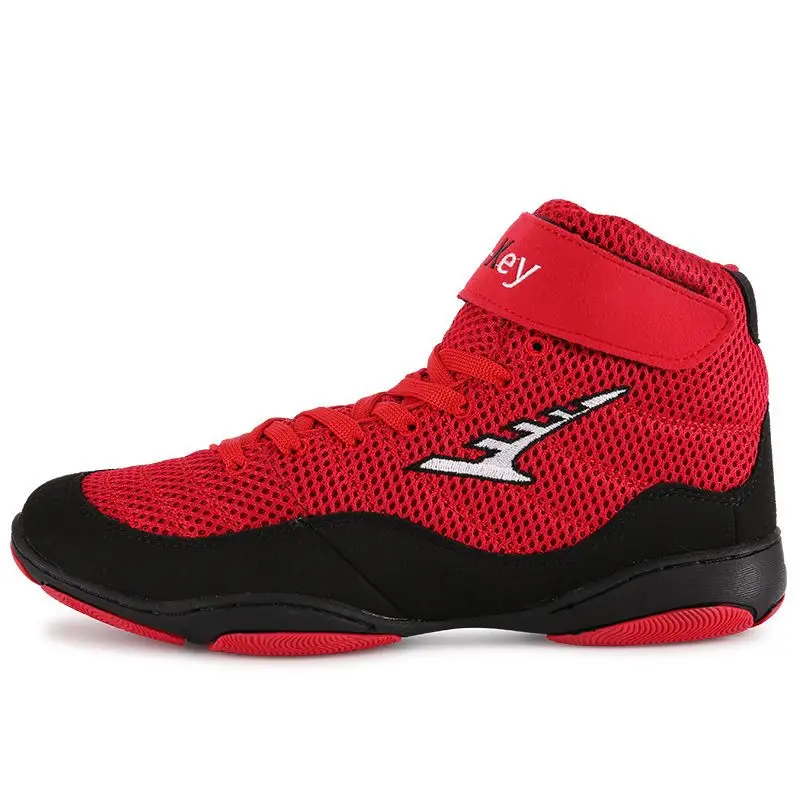 New Men's and Women's Wrestling Shoes Comfortable Wear-resistant Sports Shoes Non-slip Indoor Fitness Boxing