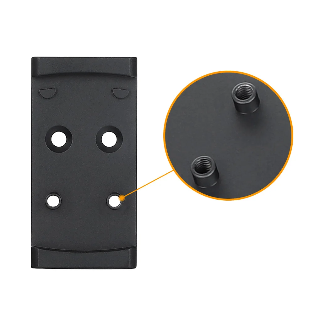 Red Dot Sight ohhunt Red Dot Adapter Plate Compatible with 407K 507K EPS Carry RomeoZero and RD U1