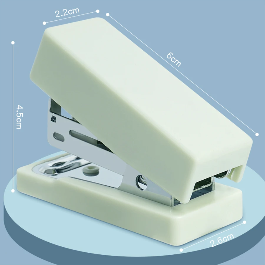 Mini multifunctional Stapler Set Comes with 1,000 Staples for Students to Bind Test Papers Stationery School Office Supplies