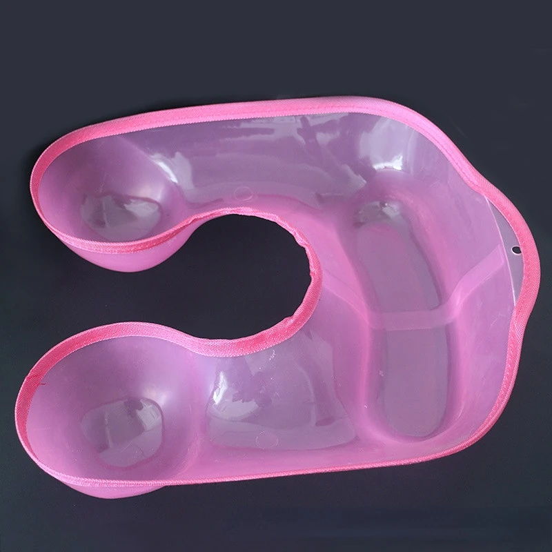 

Shoulder Rest Hair Perm Medicine Receiving Tray Hot Medicine Sink Shaping Water Plastic Receiving Tray Hair Salon Tray