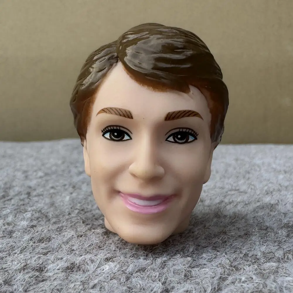 1/6 Boys Doll Heads Prince Ken Heads Solid Boy Head For 30cm Body Kids Boys Girls DIY Toys Birthday Gifts