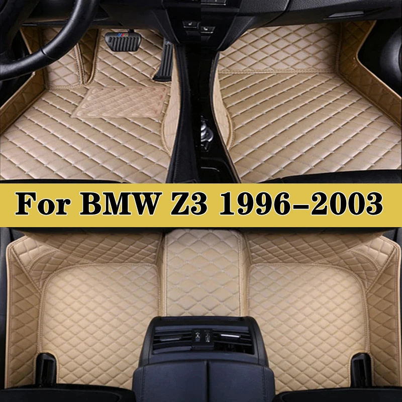 Tappetini Per Auto Tappetini Per Auto Per Bmw Z3 1996-2003 Pad Protettivo Accessori Per Interni Auto In Pelle Tappetini Per Tappetini Per Auto