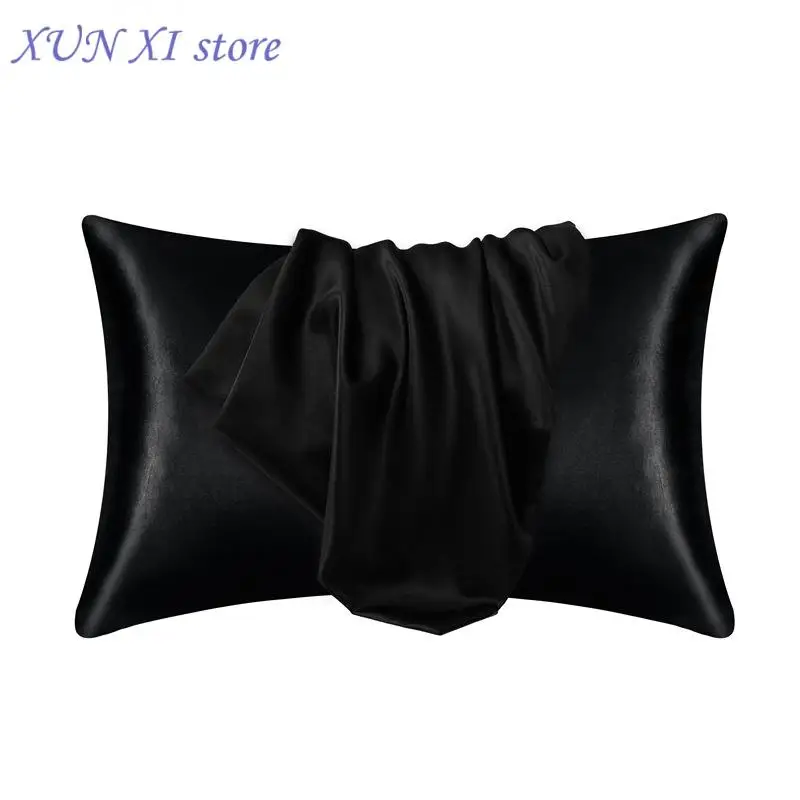 New 51cmx66/67cm Silk Pillowcase Pillowcase Silk Satin Hair Beauty Pillowcase Comfort Pillowcase Home Decor Pillowcase