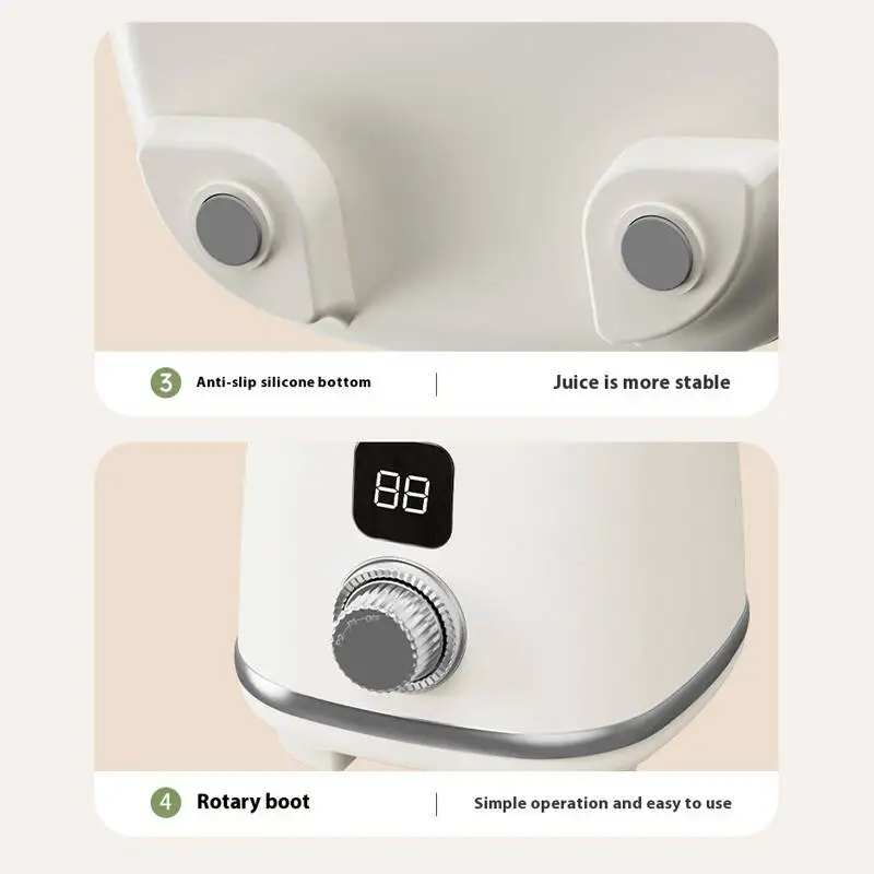 Small Household Juicer, Ice Crusher, USB Charging Portable Blender, Used For Making Smoothies, Milkshakes, Fruit Juices_voghion.com