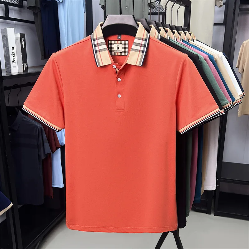 Luxury Plaid Golf Polo 6