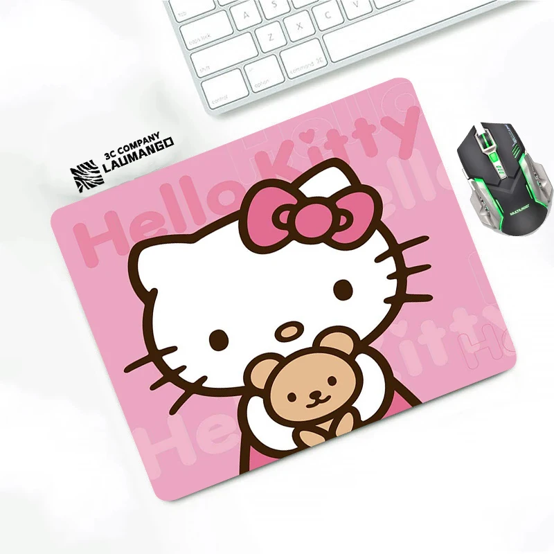 Tanie Hellos Kitty podkładka pod mysz do gier Cartoon podkładka pod