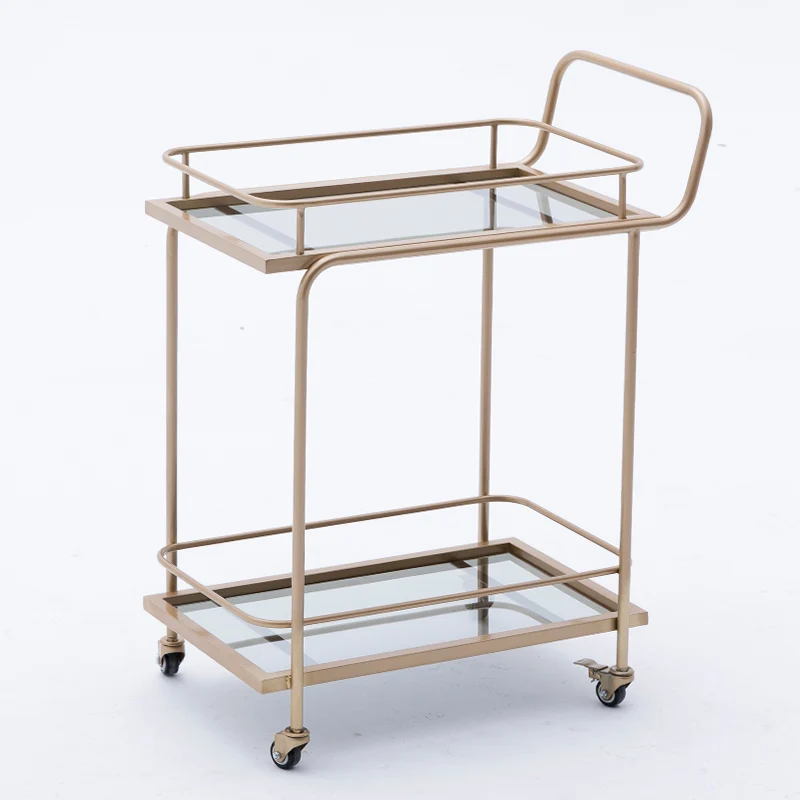 Hotel and Restaurant Dining Carts, Commercial Mobile Food Side Small Carts, Cake Storage Racks, Hand Food Delivery Carts