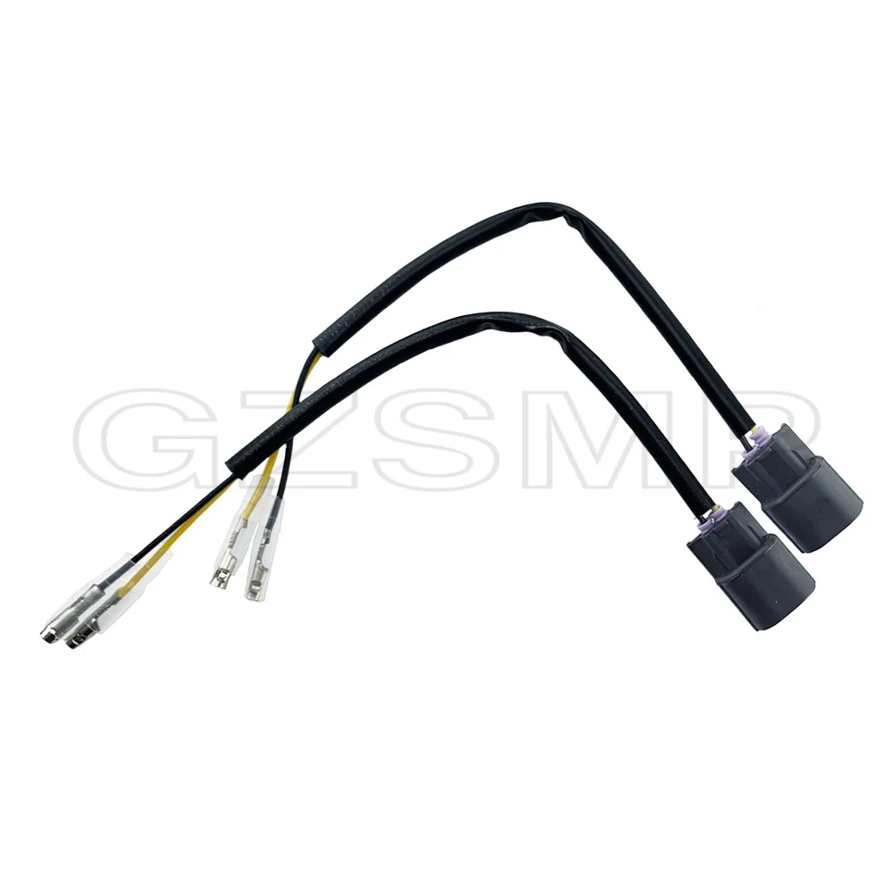 Turn Signal Wiring Fit for KAWASAKI Z900/SE/RS Z650RS Z1000SX VERSYS ZX10R Z H2 Indicator Connectors Plug Adapters motorcycle turn signal lights motorcycle turn signal