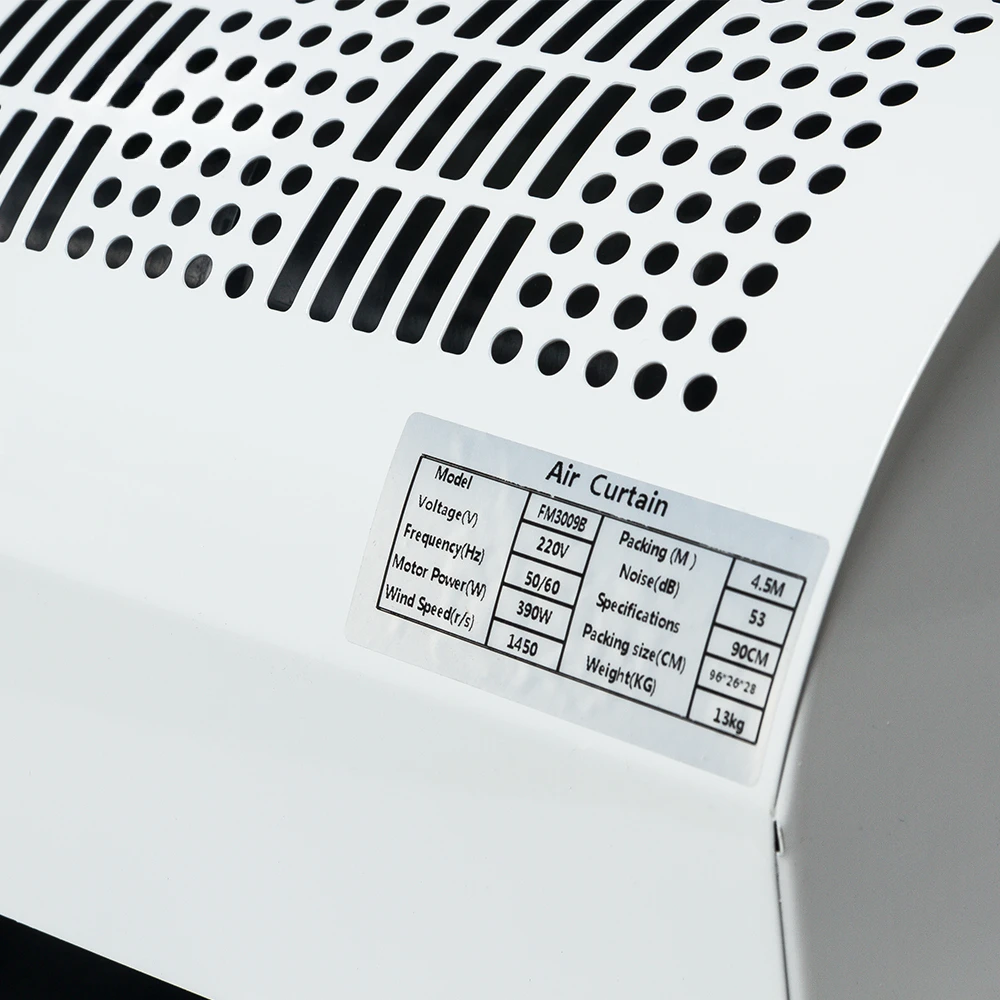 2M/220V ultra long commercial air curtain machine silent machine