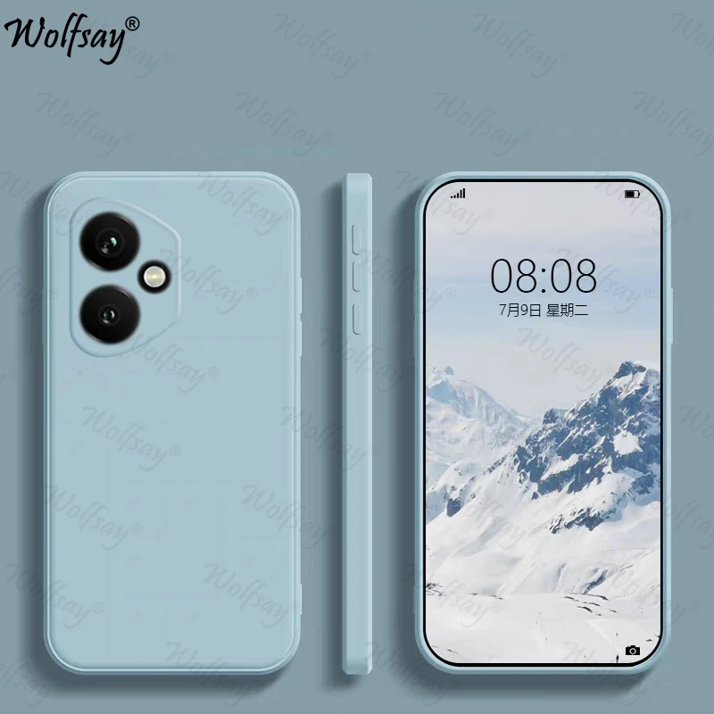 Premium Shockproof Silicone Phone Case - Soft, Original Liquid Design
