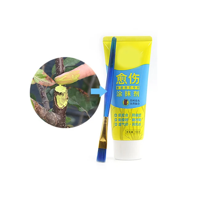 Fa Seb Bonsai Vágott Paszta Kenet Ágens Metsző Összetett Tömítés Kefével - Image 2