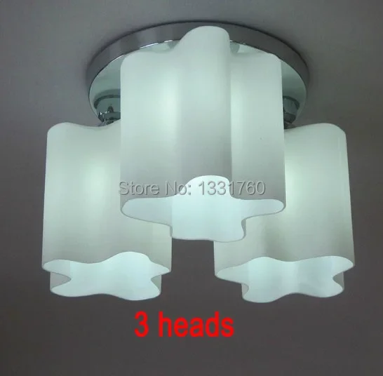 Logico Collection Lounge Living ceiling lights modern design ceiling lamp milk glass 1/3/6/7/8/9/12