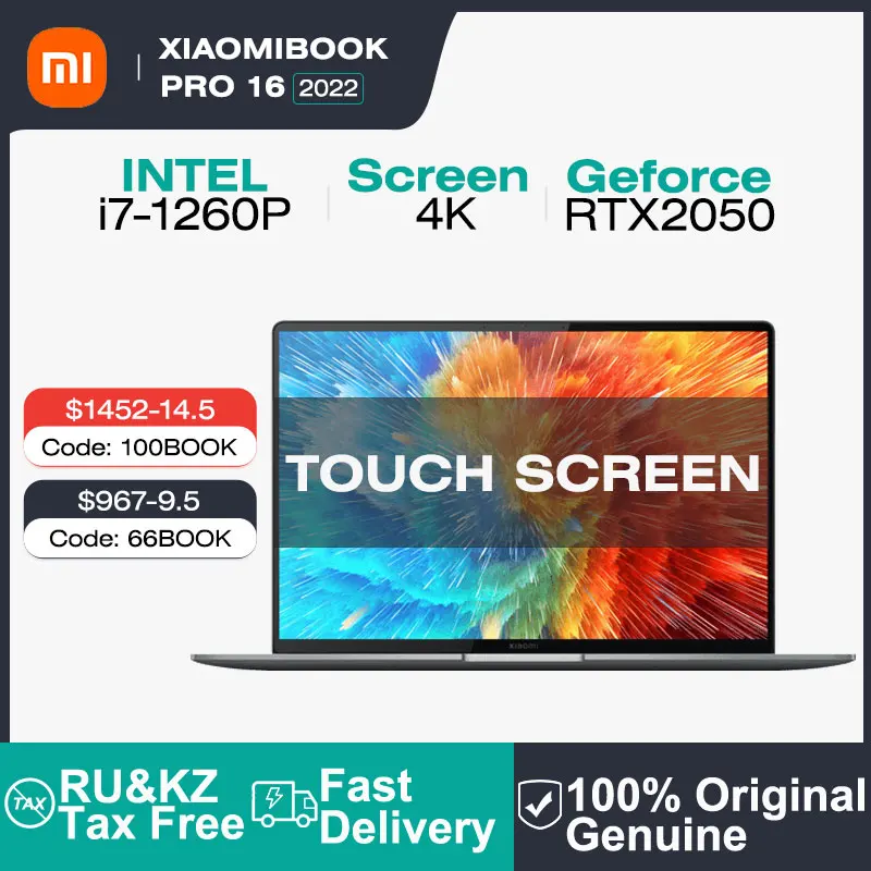 Mi Xiaomi Livro Pro 16 2022 Novo Modelo Notebook I7-1260p 16g 512g Pcie ...