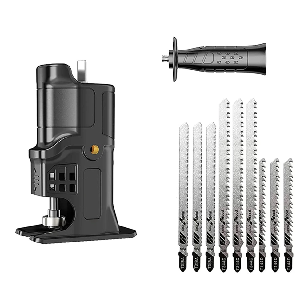 

Conversion Head of Screwdriver Electric Drill to Electric Saw Reciprocating Saw Household Multifunctional Wood Tools