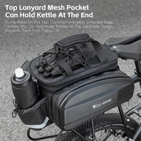 WEST BIKING – sac de vélo étanche en Polyester EVA 17-31l, grande capacité, voyage, sac de vélo en gravier de montagne, accessoires de vélo 4