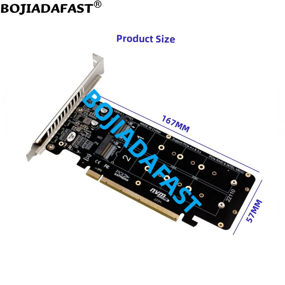 Pci-e 4.0 16x a x Ngff M.2 Chave-m Chave b Mais m Nvme Ssd Conversor Adaptador Cartão Apenas Suporte Placa-mãe Pcie Bifurcação - Imagem 3