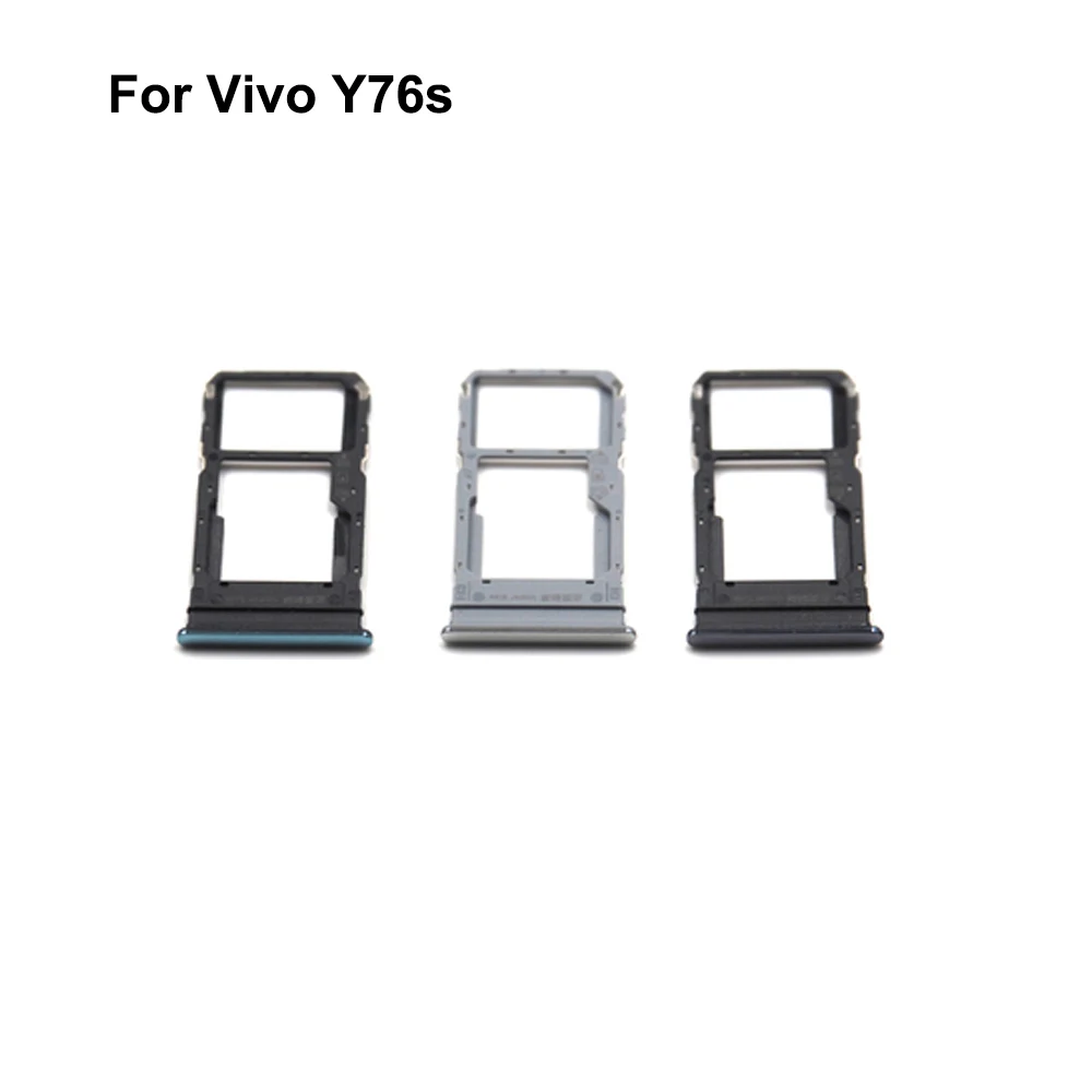 For Vivo Y76s New Tested Good Sim Card Holder Tray Card Slot For Vivo Y