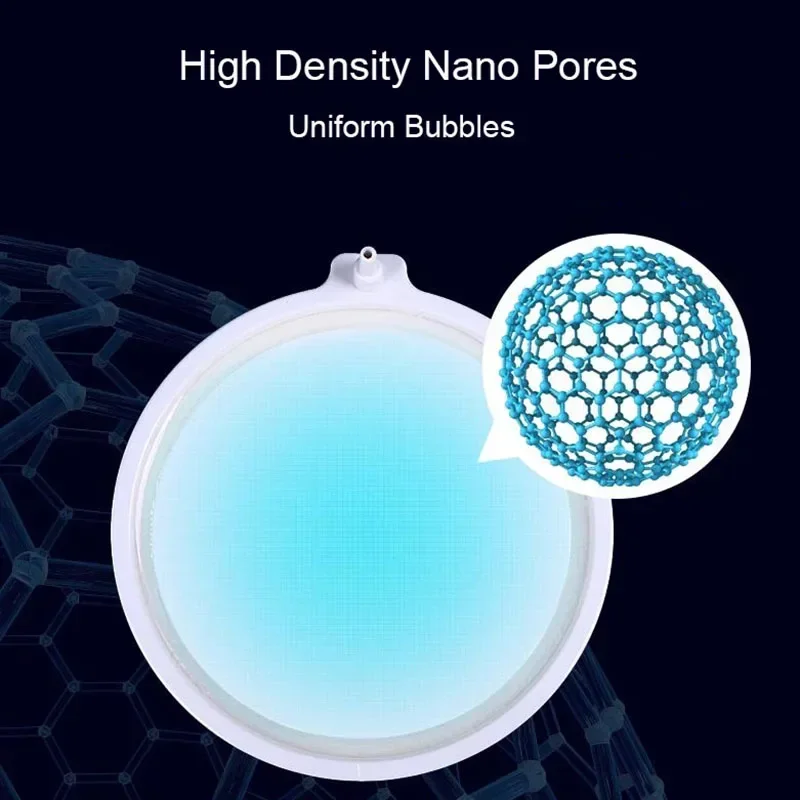Aquarium Nano Air Stone Oxygen Aerator and Bubble Pump Accessory