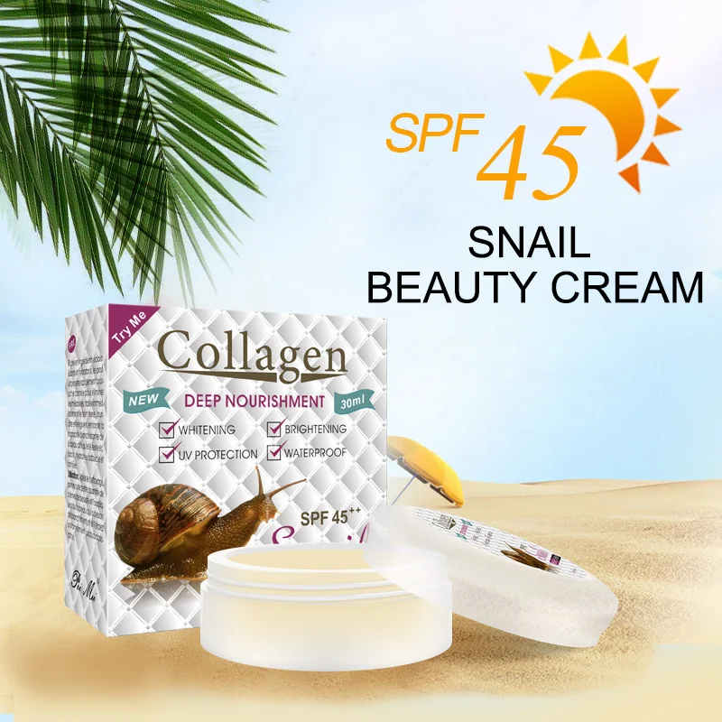 Snail ݶ ̽ ũ,  Ų ɾ, SPF 45 UV ȣ, ̹ Ƽ ̽ ũ, 3 