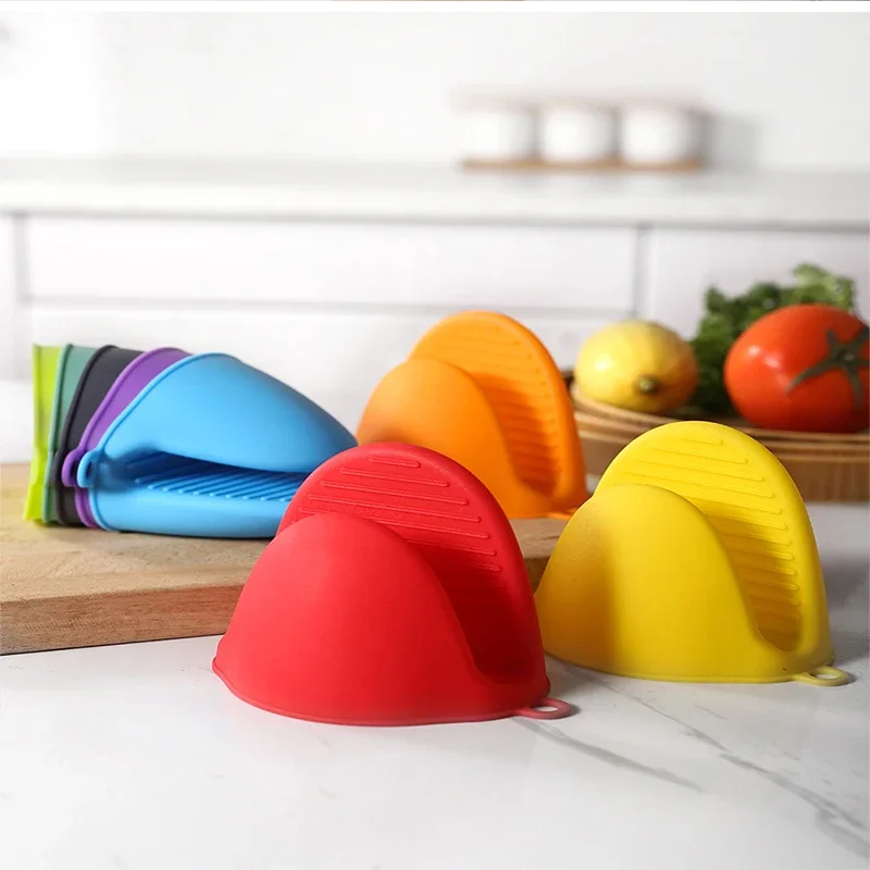 Soft Heat Resistant Anti-scalding Oven Gloves Kitchen Cooking Tools 1 Pcs