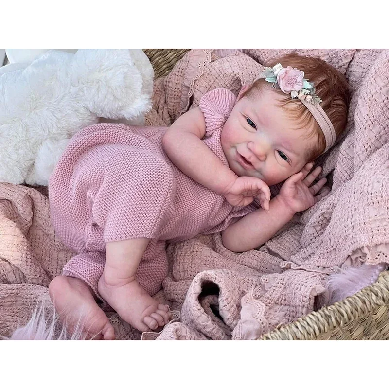 48Cm Neonato Reborn Doll Charlie Realistico Soft Touch Cuddly Baby Strati Multipli Pittura 3D Skin Con Vene Visibili