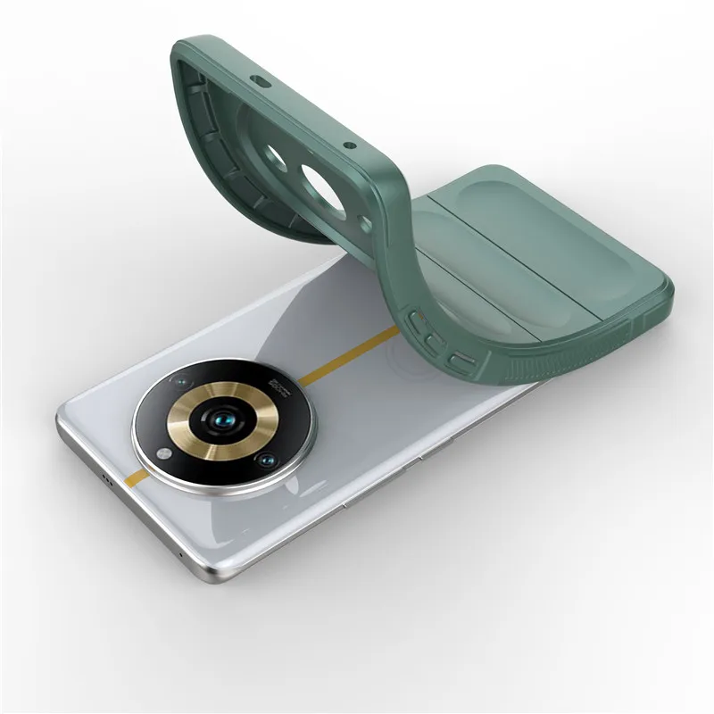 Geschikt voor Realme Narzo 60 Pro telefoonhoes Realme Narzo 60 deksel zachte siliconen bumper afscherming bescherming telefoonhoes Realme Narzo 60 Pro Fund_voghion.com