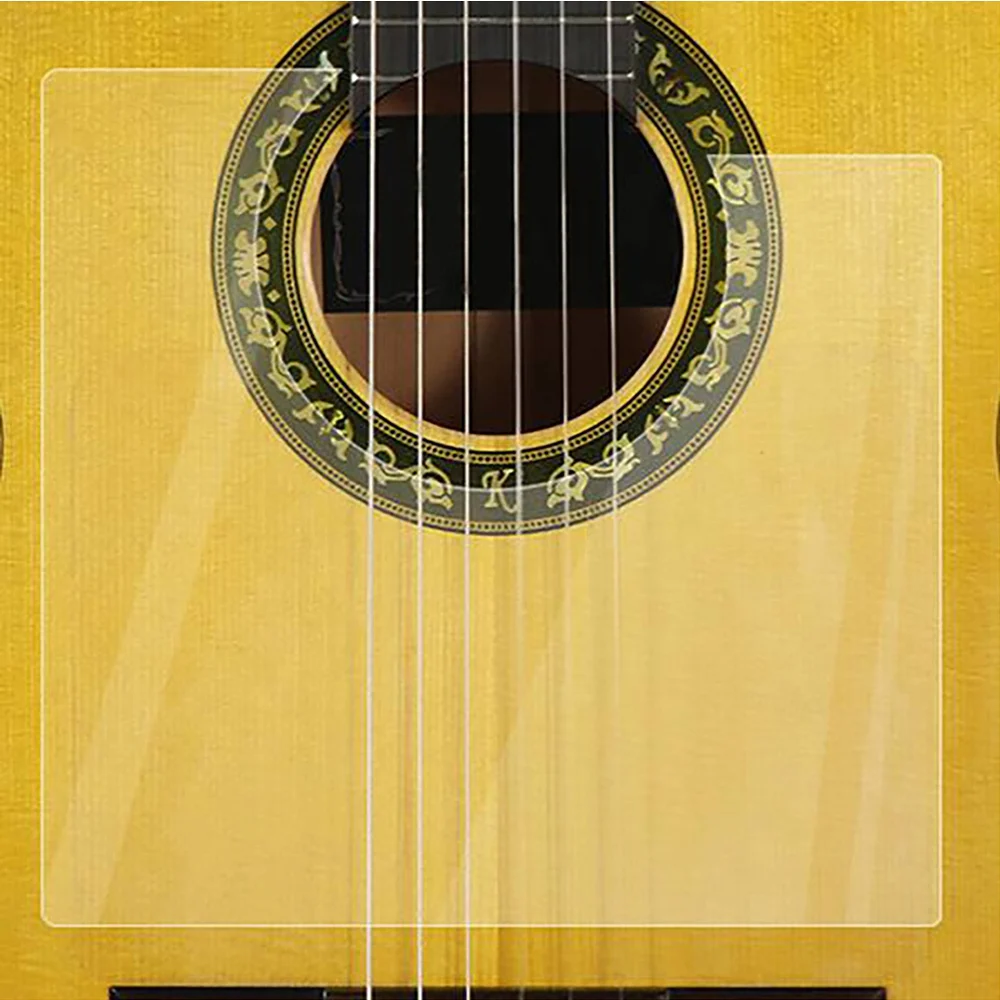 Transparent Folk Acoustic Guitar Pickguard Anti-Scratch Classical Guard Plate for Flamenco Guitar Parts