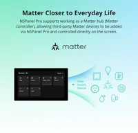 SONOFF NSPanel Pro 120 86 Type Wifi Smart Thermostat controller Camera Display Matter Zigbee Hub 3 In 1 Smart Scene Wall Switch 2