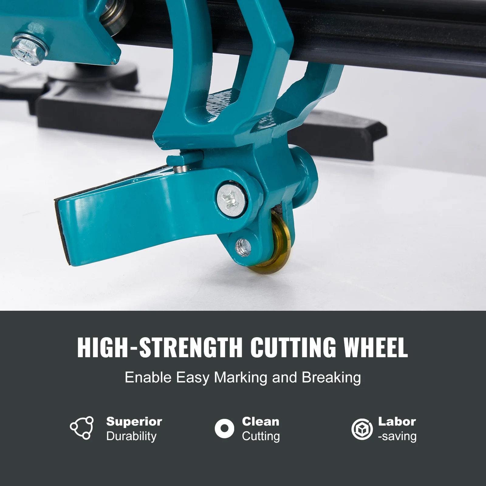 VEVOR Floor Tile Cutter Porcelain Ceramic Tile Cutter With Infrared Positioning Durable Single Rails Tile Cutters fit Beginner 5