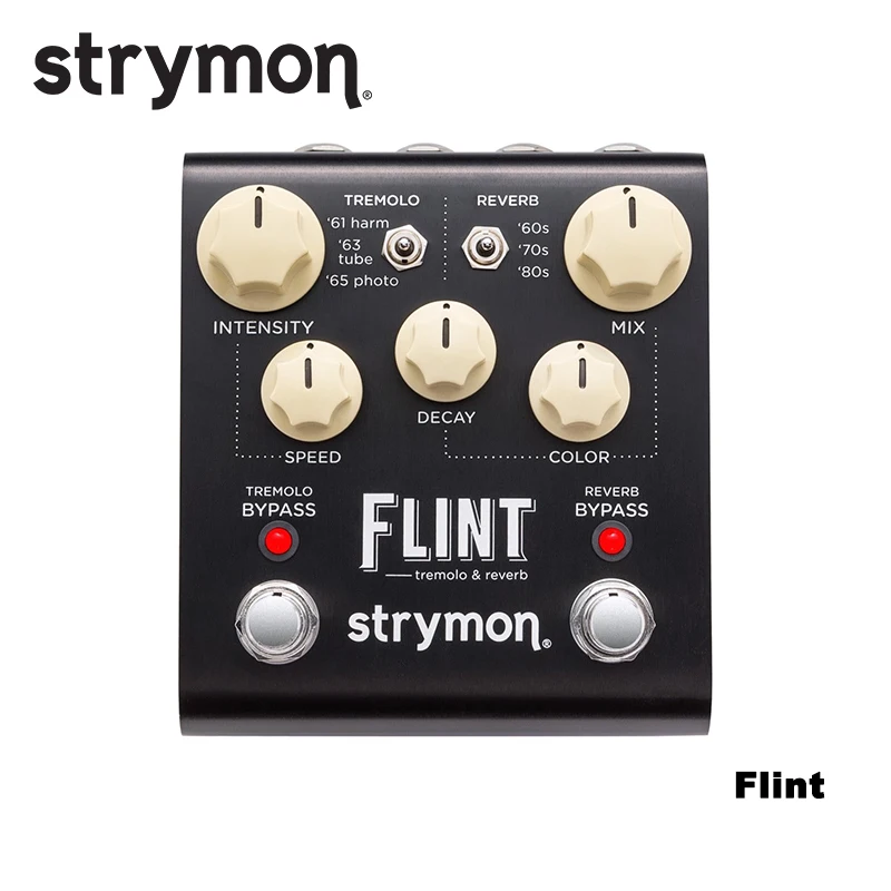 Pedale Per Effetti Per Chitarra Tremolo E Riverbero Strymon Flint