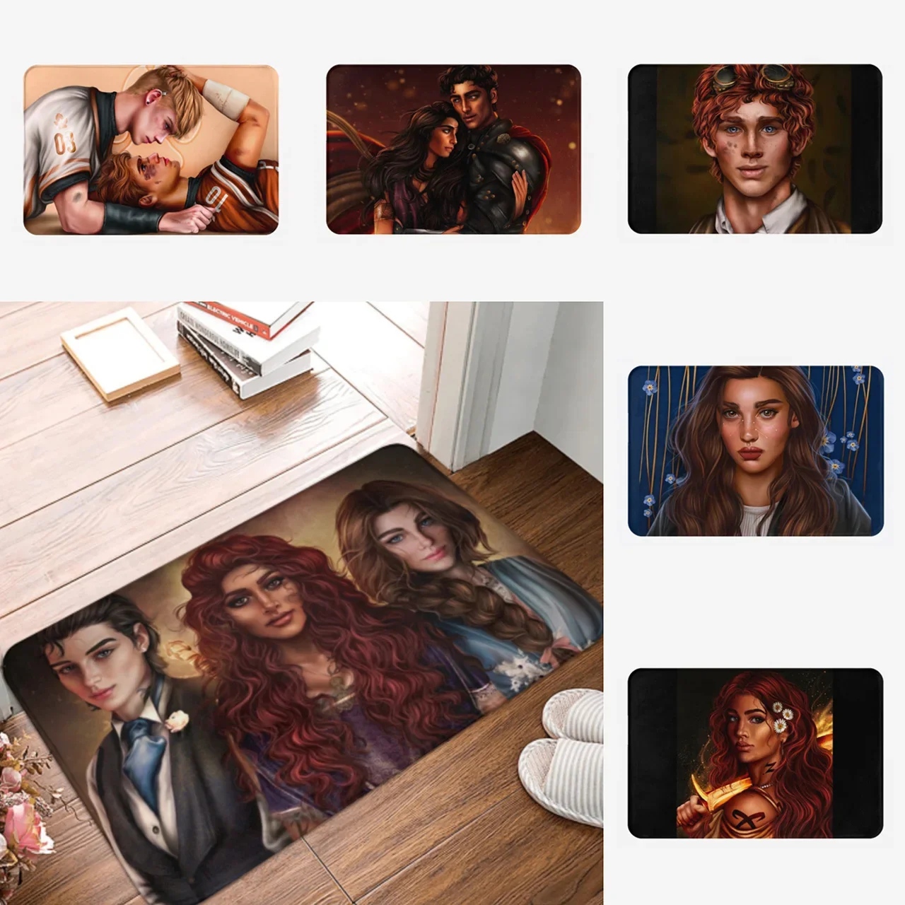 

Andreil (Andrew And Neil) Doormat Rug Carpet Mat Footpad Polyester Non-slip Water Oil Proof Front Room Corridor Kitchen Bedroom