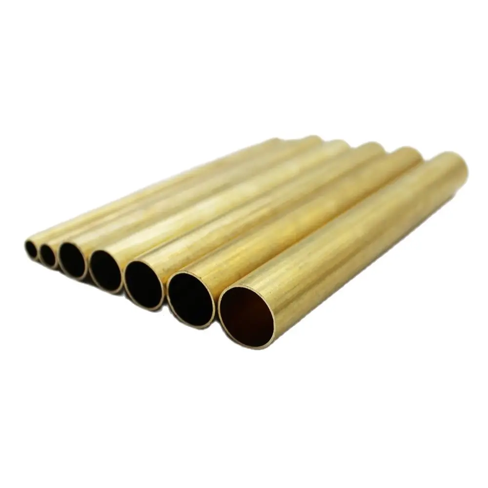 Brass Tube Pipe Model Tubing Round 2/3/4/5/6/7/8/9/10/11/12/13/14/15/16/17/18/19/20/30/35/40/45mm