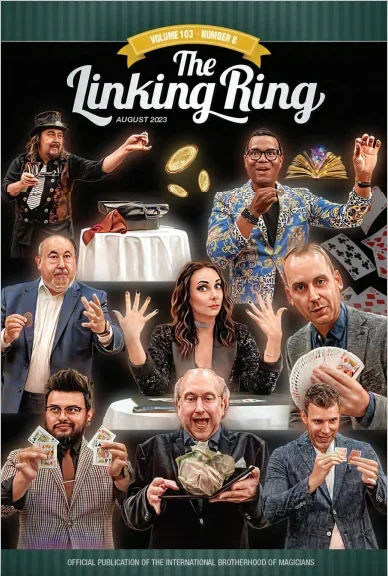 

The Linking Ring August -Magic tricks