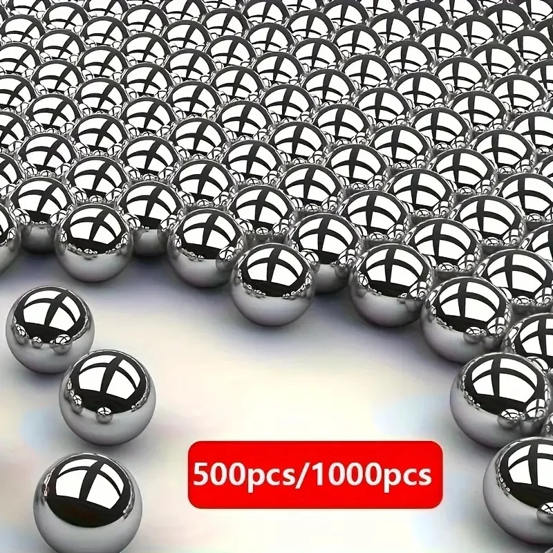 Steel ball slingshot hunting 6mm 500/1000 pieces high carbon steel slingshot hunting ammunition industrial machinery parts steel slingshot slingshot ammo steel ball