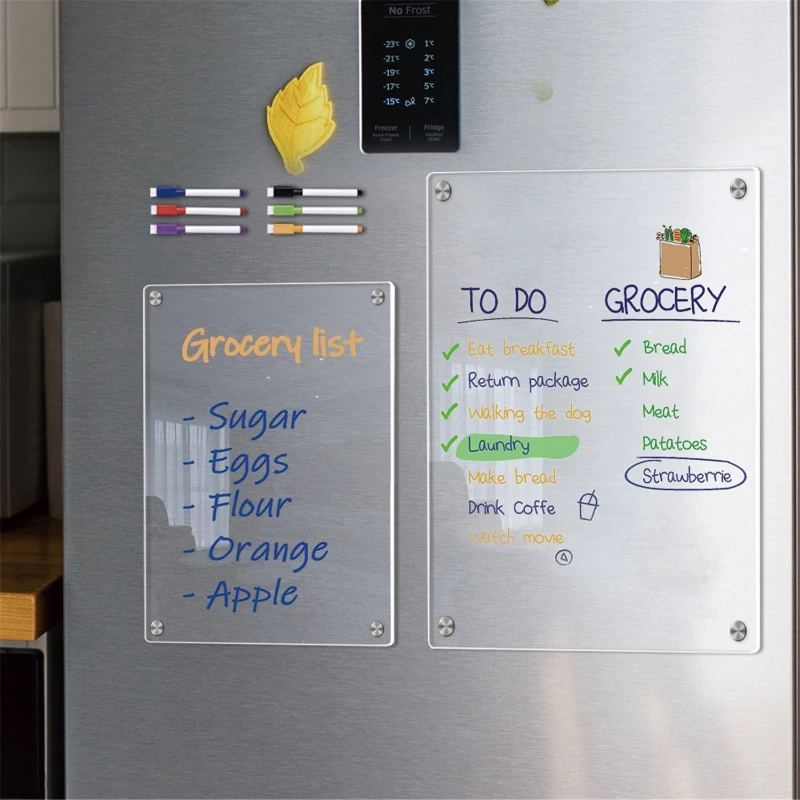 

Компактная магнитная доска для заметок-календаря для студентов, домашних и офисных досок для заметок, Прямая поставка