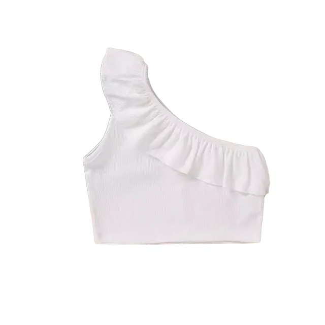 Camiseta Blanca Niño Camiseta Sin Mangas Para Niños Espalda