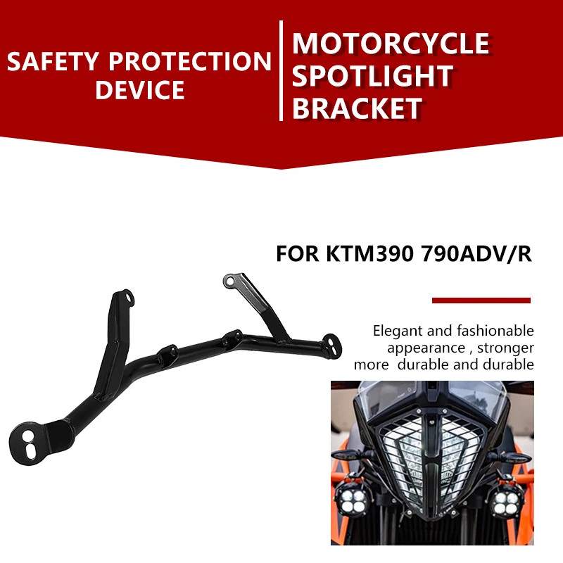 

Motorcycle for KTM 390 790 ADV/R Modified Spotlight Bracket, Auxiliary Light Bracket, Fog Light Fixing Bracket Accessories