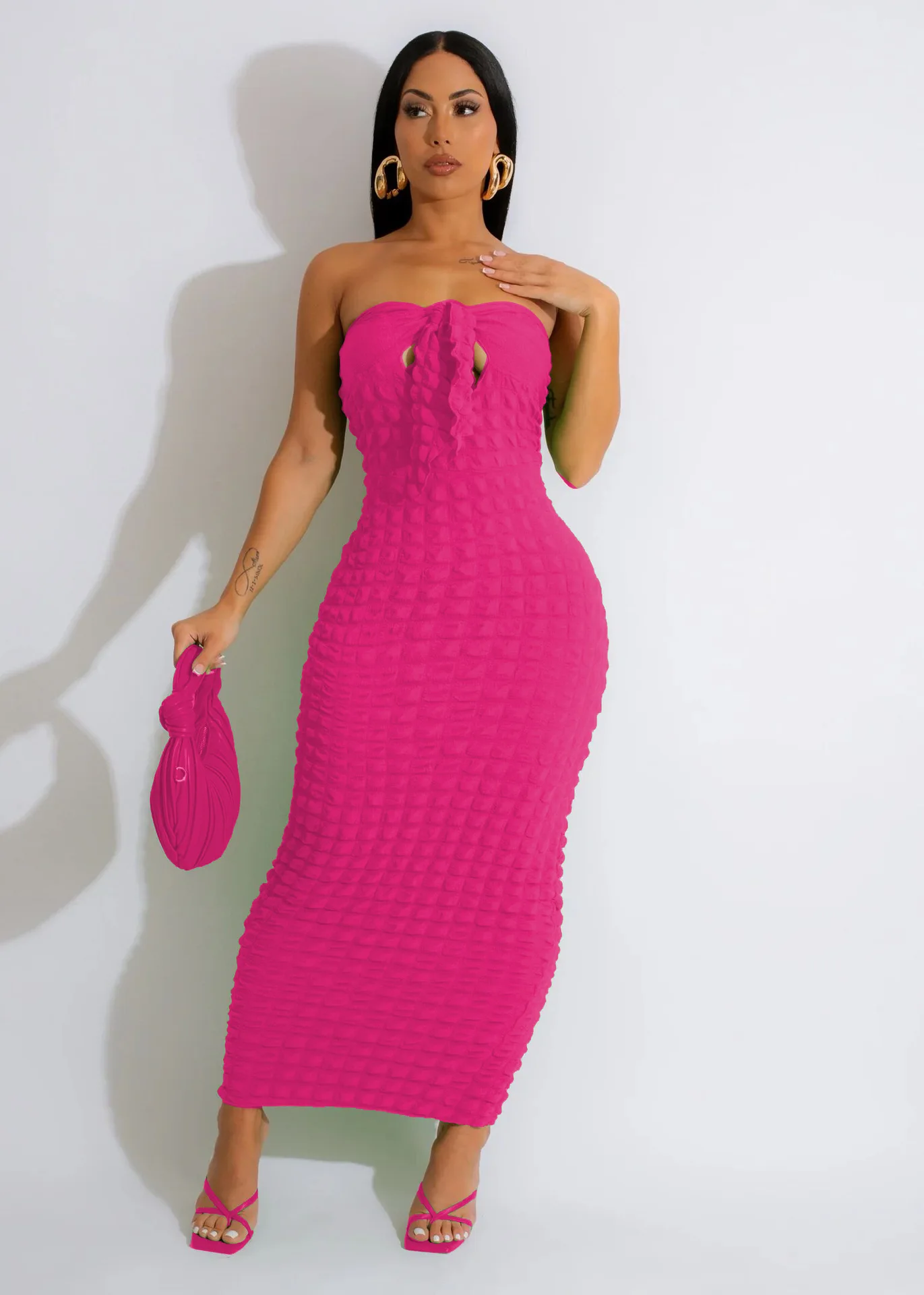 

Women Dress Summer Off Shoulder strapless Women's Slim High Waist Fashion Party Evening Dresses