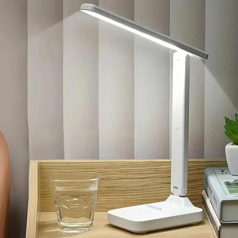 This Dimmable Desk Lamp Features 3-Level Touch Control for Adjustable Brightness and Eye Protection. It Can Also Be Used as a Ph