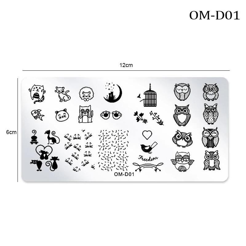 Nail Art Stamping Plates