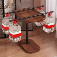 C-shaped coffee table, vertical storage shelf, sofa bed sliding sofa side table, small space small table, tight bedside table 3