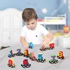 12 Sections Magnetic Wooden Train Toys 0-10 Numbers Toy Car Kids Montessori Color Cognition Building Block Puzzle Toys 1