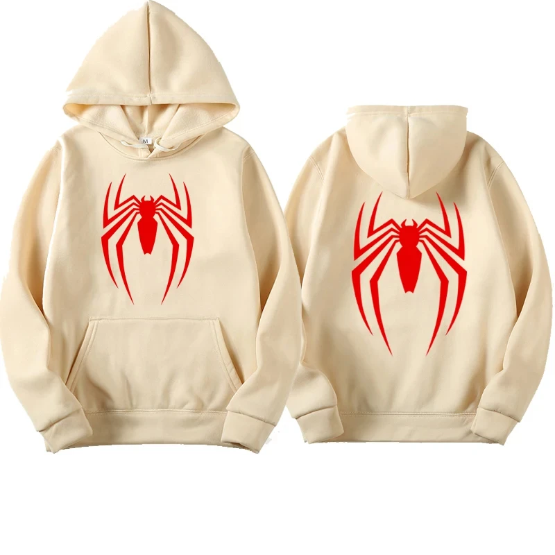 thumbnail image 1 of Spider Goth Y2k Essentials Sudadera con capucha Ropa Sudadera para hombre Nuevo en sudaderas con capucha y sudaderas Ropa de diseñador para hombre, 1 of 5
