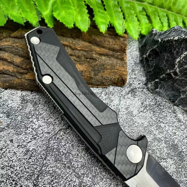High-hardness Outdoor Wilderness Adventure Survival Pocket Folding Knife Jungle Hunting Combat Utility Knife Self Defense Tools 4