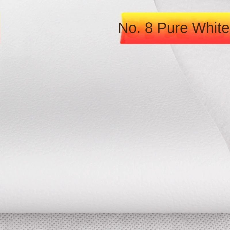 Flame-retardant Faux Leather Fabric Meter Upholstery Sofa Covers Diy Soft Hard Bags Sewing Waterproof Thickened Plain